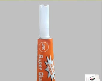 Premium Super Glue JAK BRAND (Made in UK) for Wood Plastic Metal Leather Glass Extra Strong Superglue Free P&P.