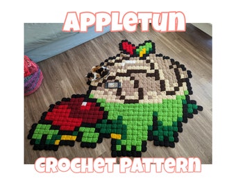 Appletun Crochet Blanket Pattern | beginner friendly crochet pattern