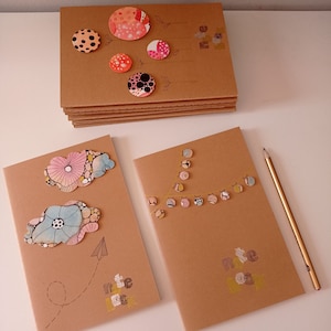 Libretas Eco-Creativas: Un toque único para tus ideas. Conjunto de 2 libretas.