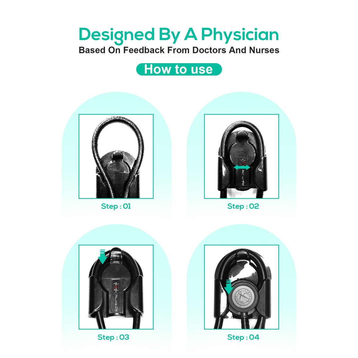 Stethoscope Holder Stethoscope Clip Gift for Nurse Waist Etsy