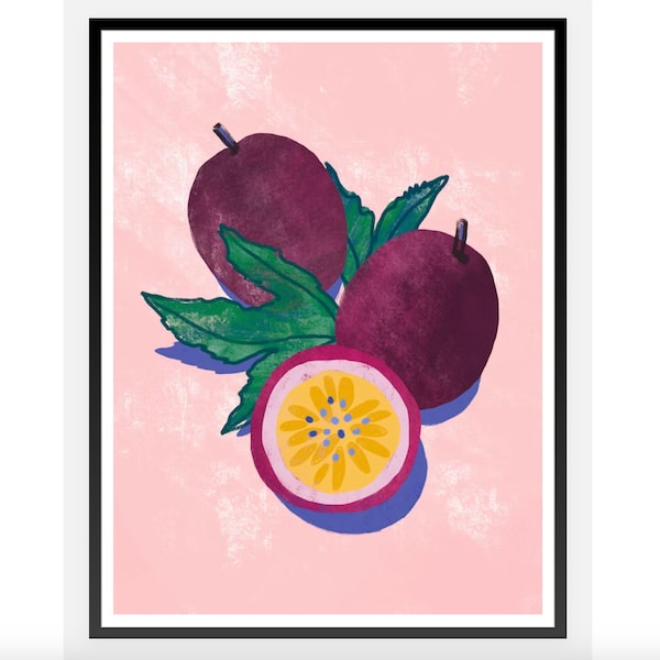 Fruit Poster - Etsy UK