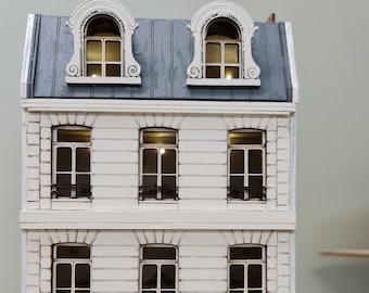 MAISON DE POUPÉE , Miniature en kit modèle « Café De Paris » - Miniature en kit à l'échelle 1/48e