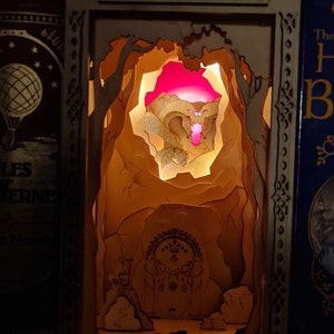 Book Nook/Diorama Kit -Doors Of Durin / West-Gate / Lord Of The Ring