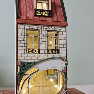 DOLLHOUSE , Miniature kit model &quot;The French Boutique&quot;, Miniature kit , 1;12th scale. Made To Order