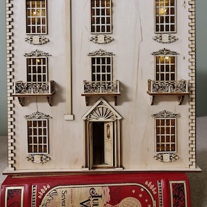 DOLLHOUSE , Miniature kit model &quot;The French Palace &quot;1:48th Scale Kit Dollhouse Miniature,Dolls&#39; House, Dolls&#39; House