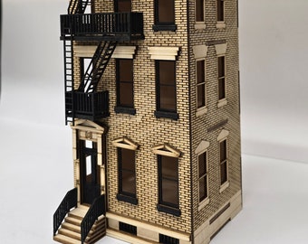 Dollhouse - New York Style House 2 , kit in 1;48th scale