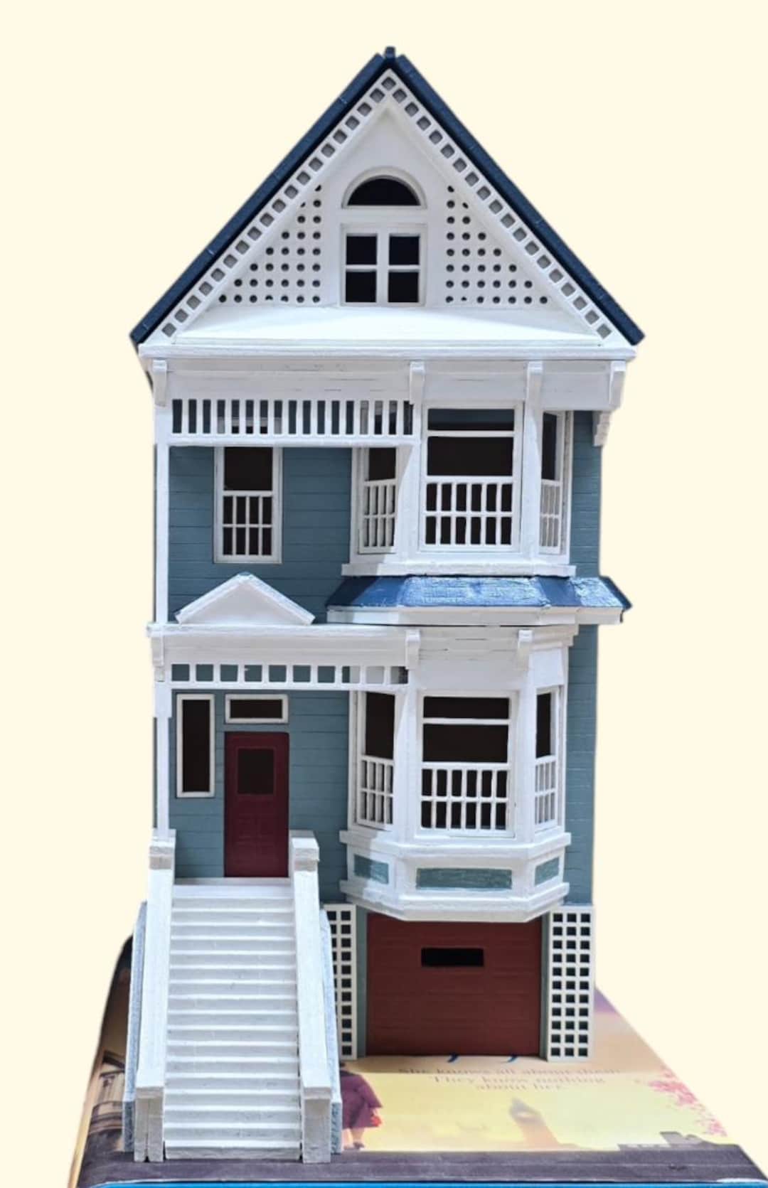 Painted Lady - 1;48th Scale Kit , Dollhouse, Miniature - Etsy