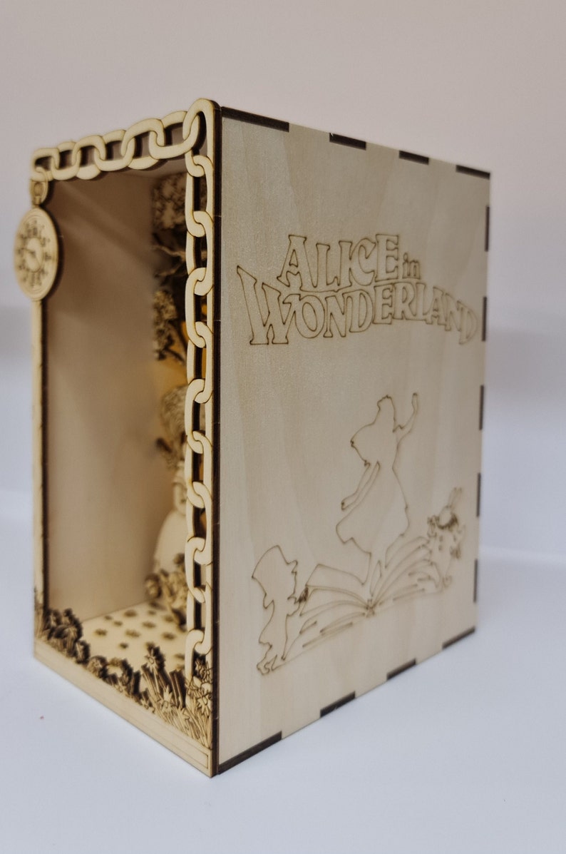Alice i Drömlandet - Bokhörnskit - Diorama bild 10