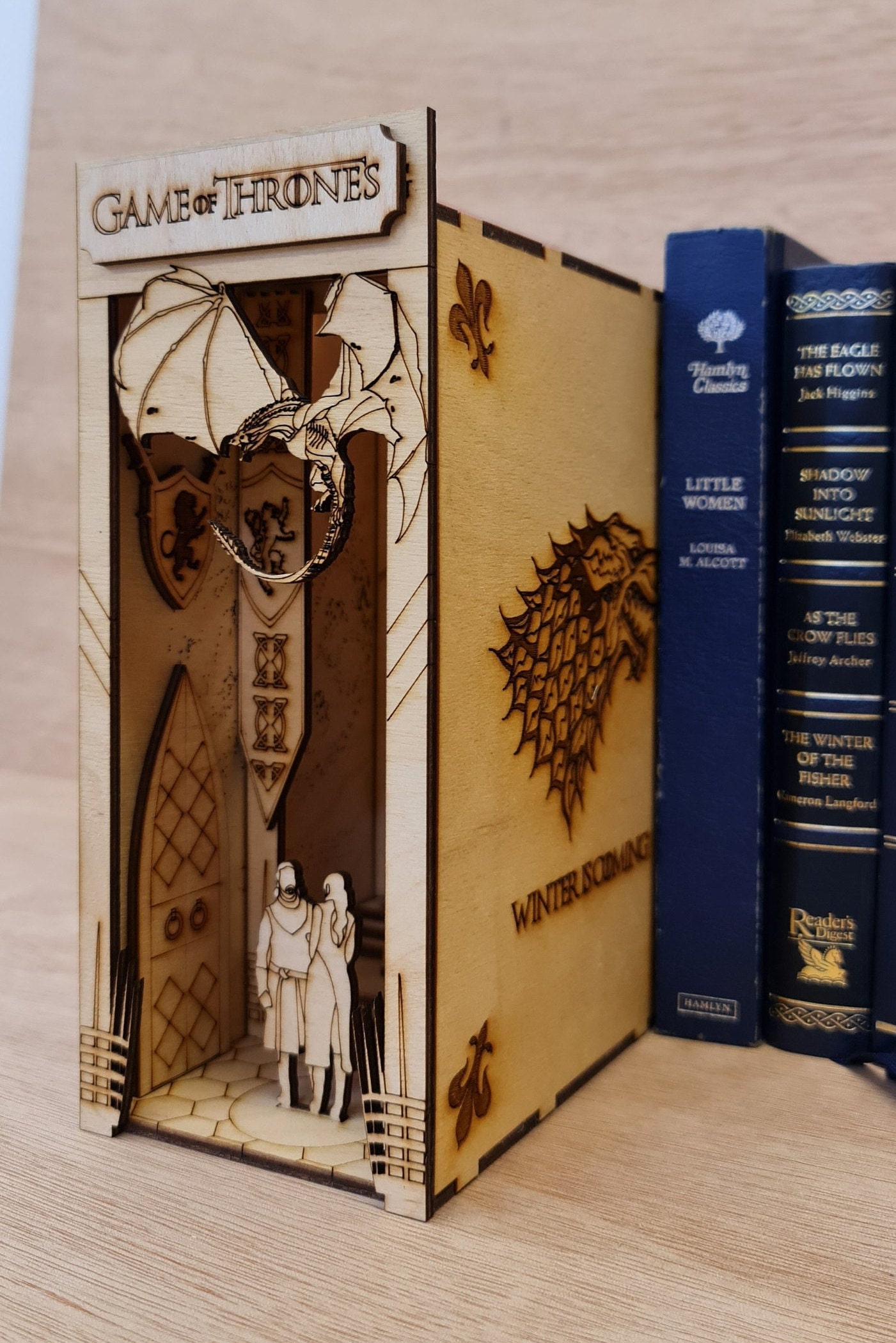 Narnia inspired Book Nook Kit – Cornel's Creations