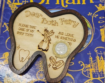 Tooth Fairy tray - Children's gift | Cornel73