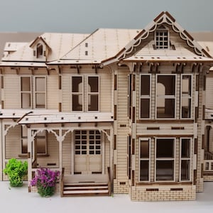 The President House - Miniature Kit 1;48th scale, Dollhouse , Diorama
