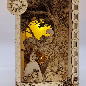 Alice i Drömlandet - Bokhörnskit - Diorama bild 8