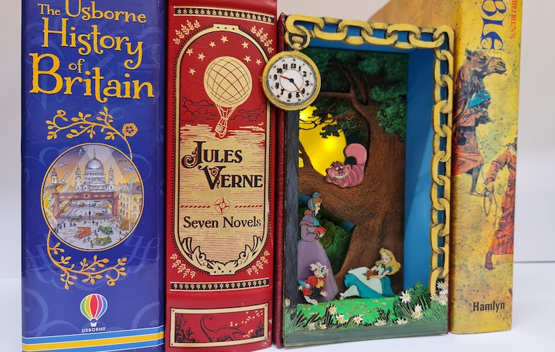 Alice i Drömlandet - Bokhörnskit - Diorama bild 4