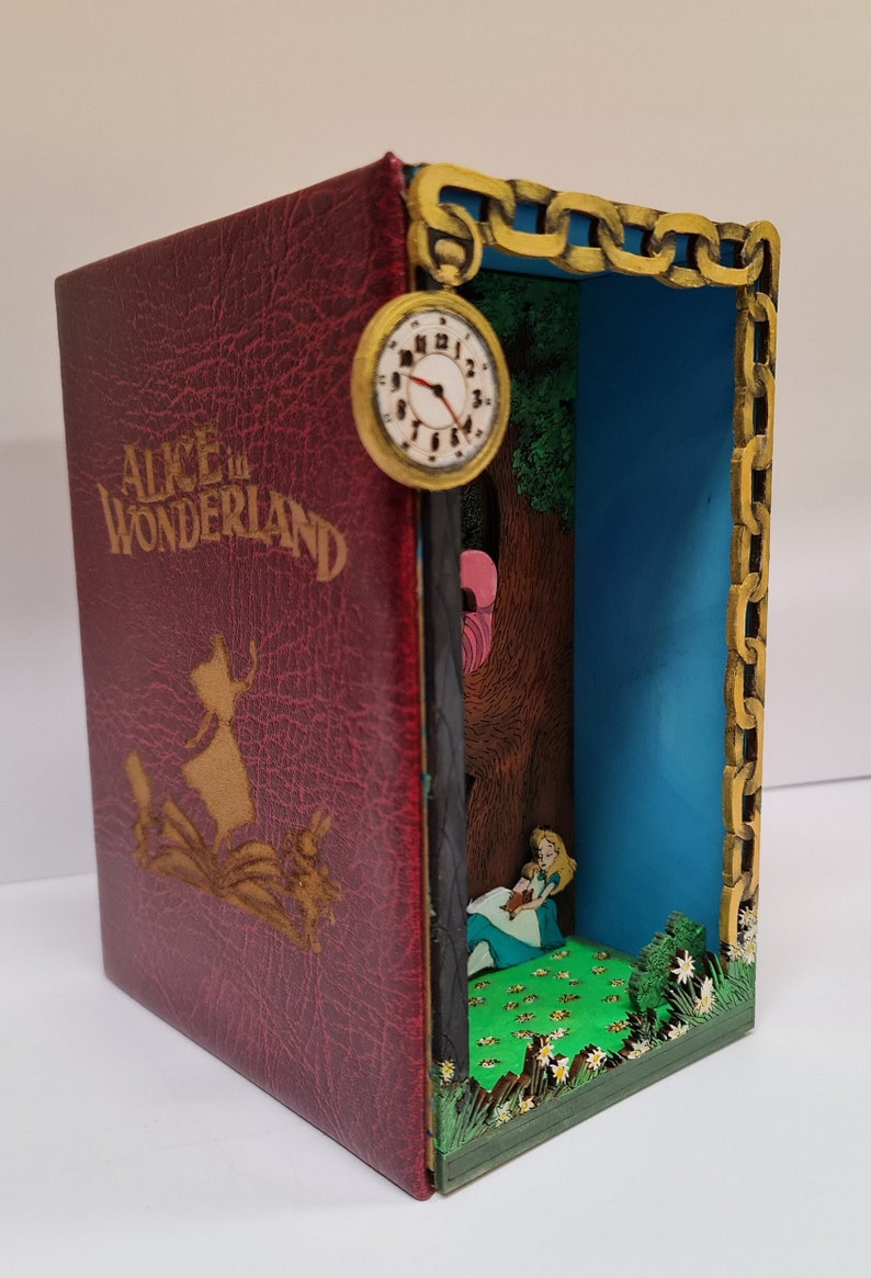 Alice i Drömlandet - Bokhörnskit - Diorama bild 7