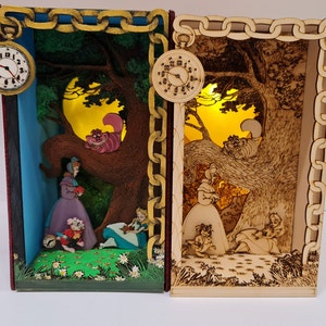 Alice i Drömlandet - Bokhörnskit - Diorama bild 5