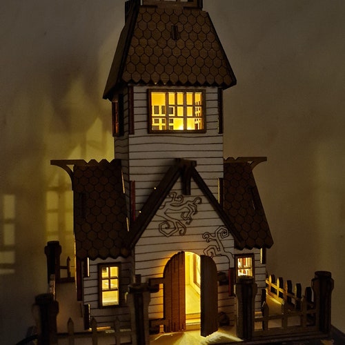 Medieval Castle/fairy House DIY Kit / 3D Wooden Puzzle - Etsy UK