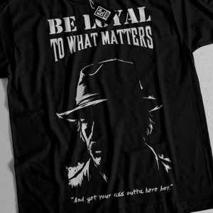 Red Dead Redemtion 2 T-Shirt Arthur Morgan T-Shirt für Gamer, Cowboy T-Shirt, Geschenke für Nerds, Wild West Gaming Kleidung, RDR2 Kleidung
