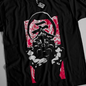 Maglietta Akuma per giocatori, Maglietta Street Fighter, Regali per nerd, Abbigliamento per arti marziali, Abbigliamento retrò, Maglietta con stampa grafica, Arcade
