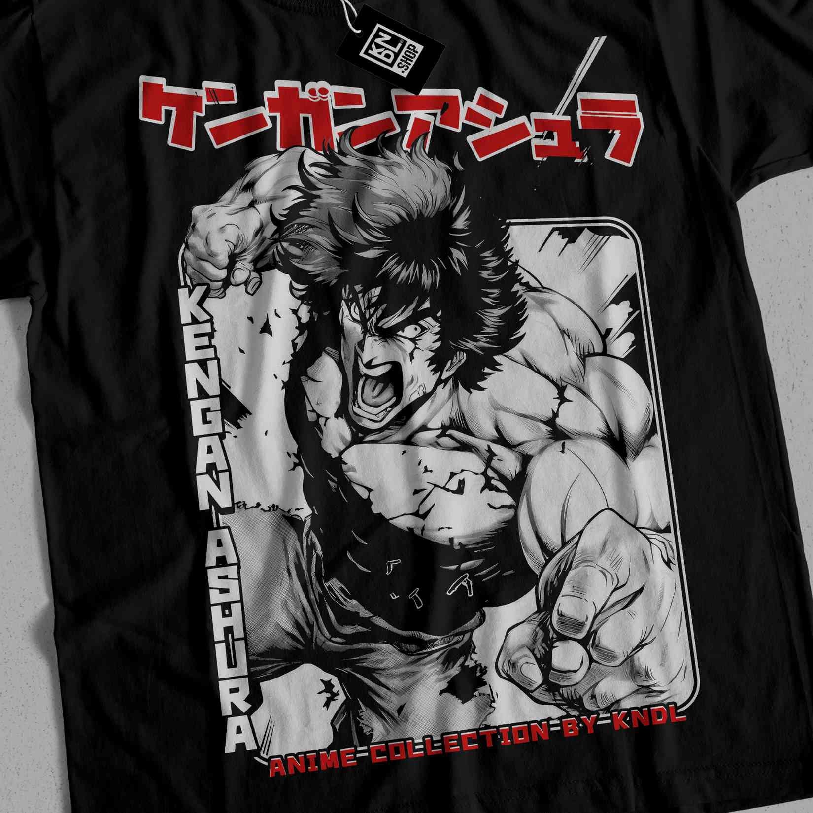 Tee nr 444 | ケンガンアシュラ kengan ashura | anime inspired short sleeve t-shirt for m/f