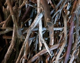 2 pounds weathered Manzanita Driftwood branch sticks