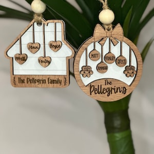Personalized Family Ornament