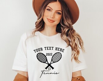 Custom Tennis Shirt - Etsy