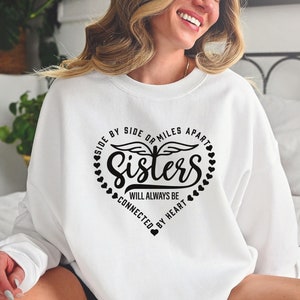 Best sister sweatshirt clearance