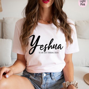 Yeshua Sweatshirt Women's Yeshua Hebrew Shirt Trendy - Etsy
