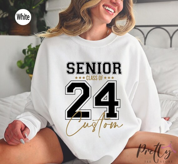 Custom Senior 2024 Sweatshirt Women's Custom Graduation - Etsy