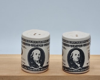 Vintage salt and pepper shakers 100USD