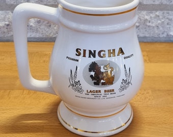 Singha Beer can. Commemoration of the Concert of Asanee-Wasan