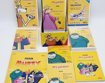 BBC 「MUZZY」 DVDセット- ENGLISH Muzzy BBC Interactive Multilingual Language Course for Kids