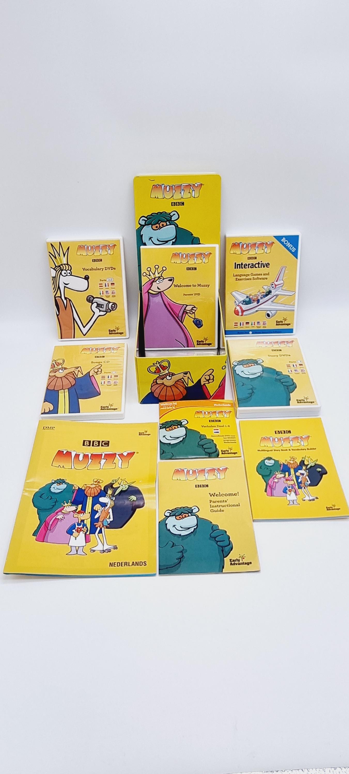 BBC 「MUZZY」 DVDセット- ENGLISH Muzzy BBC Interactive Multilingual Language Course for Kids