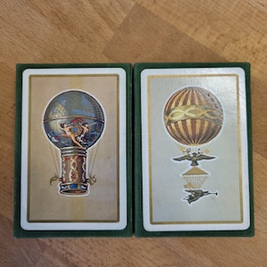 2 Vintage Fournier playing cards sets.