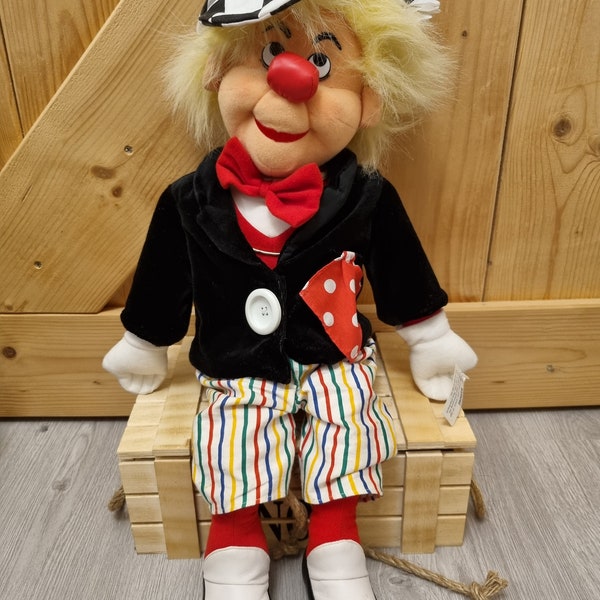 Vintage Oleg Popov clown knuffel