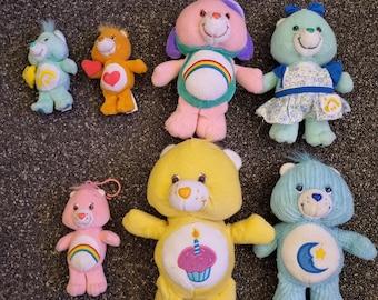 Verzameling Vintage Troetelbeertjes / care bears