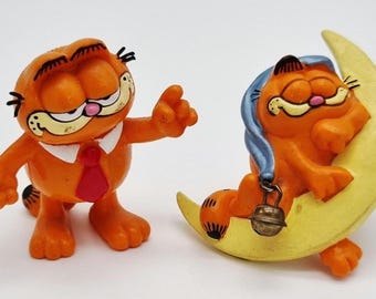 ヴィンテージの陶器製ガーフィールドの置物 - Etsy 日本