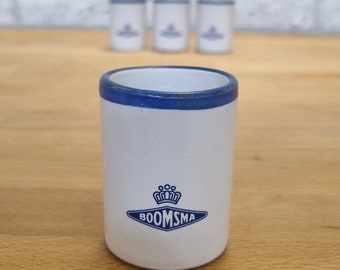 4x Vintage Boomsma ceramic shot glass.