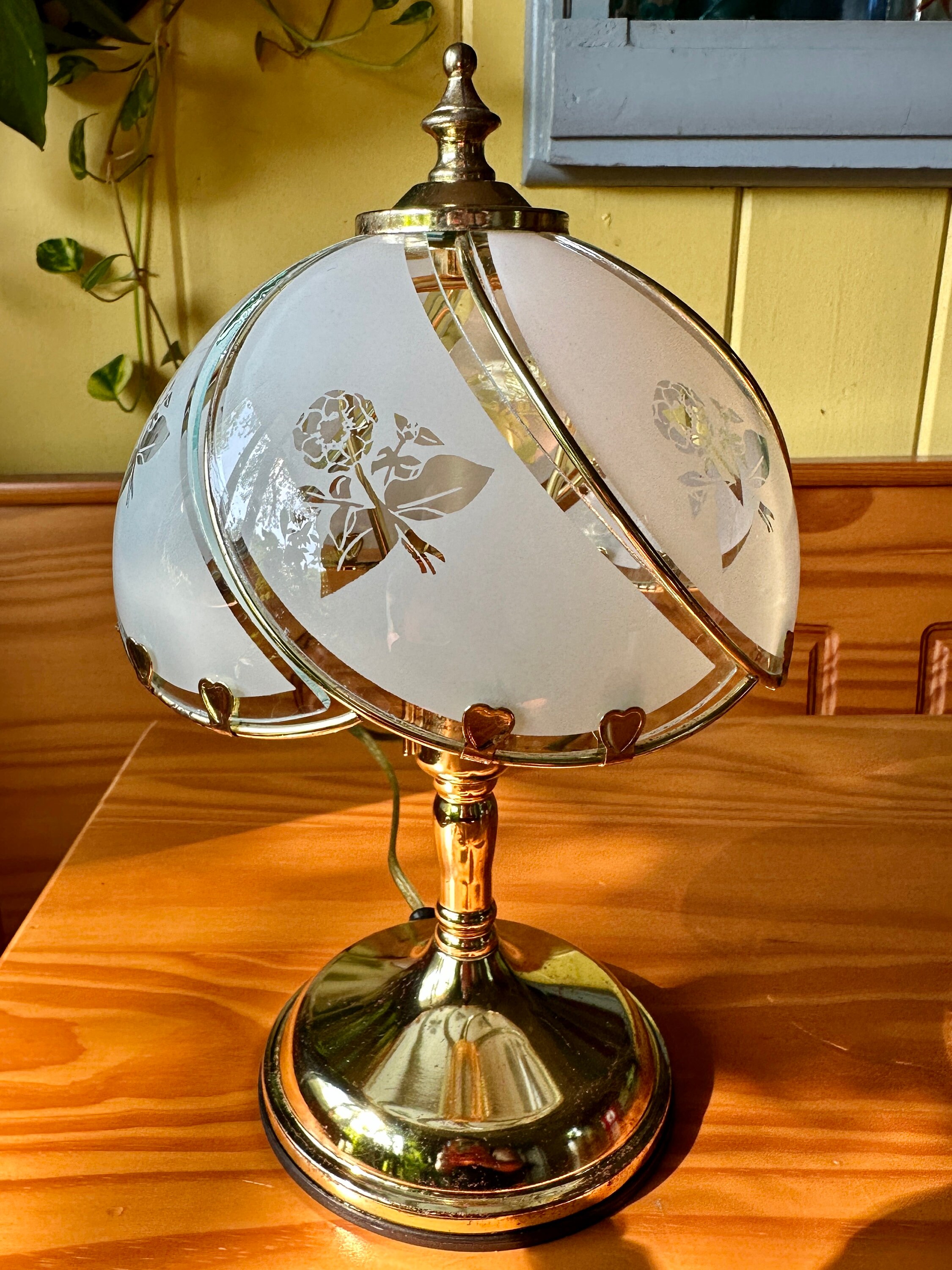 Lovely Vintage Three Way Tap Brass Table Lamp/vintage Tap Etsy