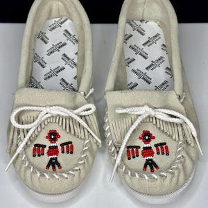 Minnetonka Deerskin Beadeu Moccasins - Etsy