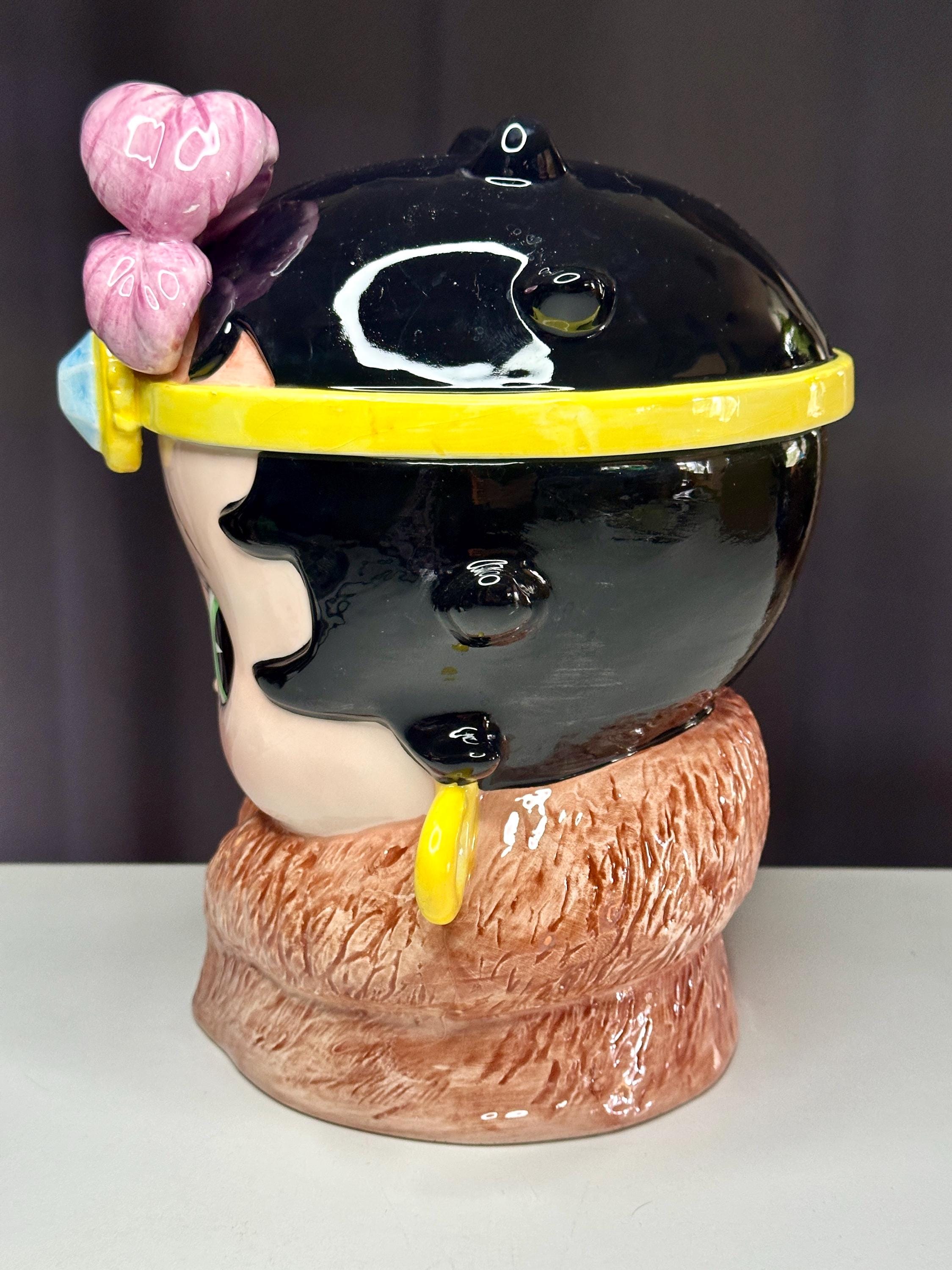 Vintage Betty Boop Ceramic Cookie Jar – Collectible Cartoon