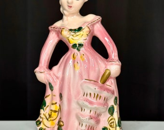 Your Choice of Lovely Vintage Ladies in Pink and Green