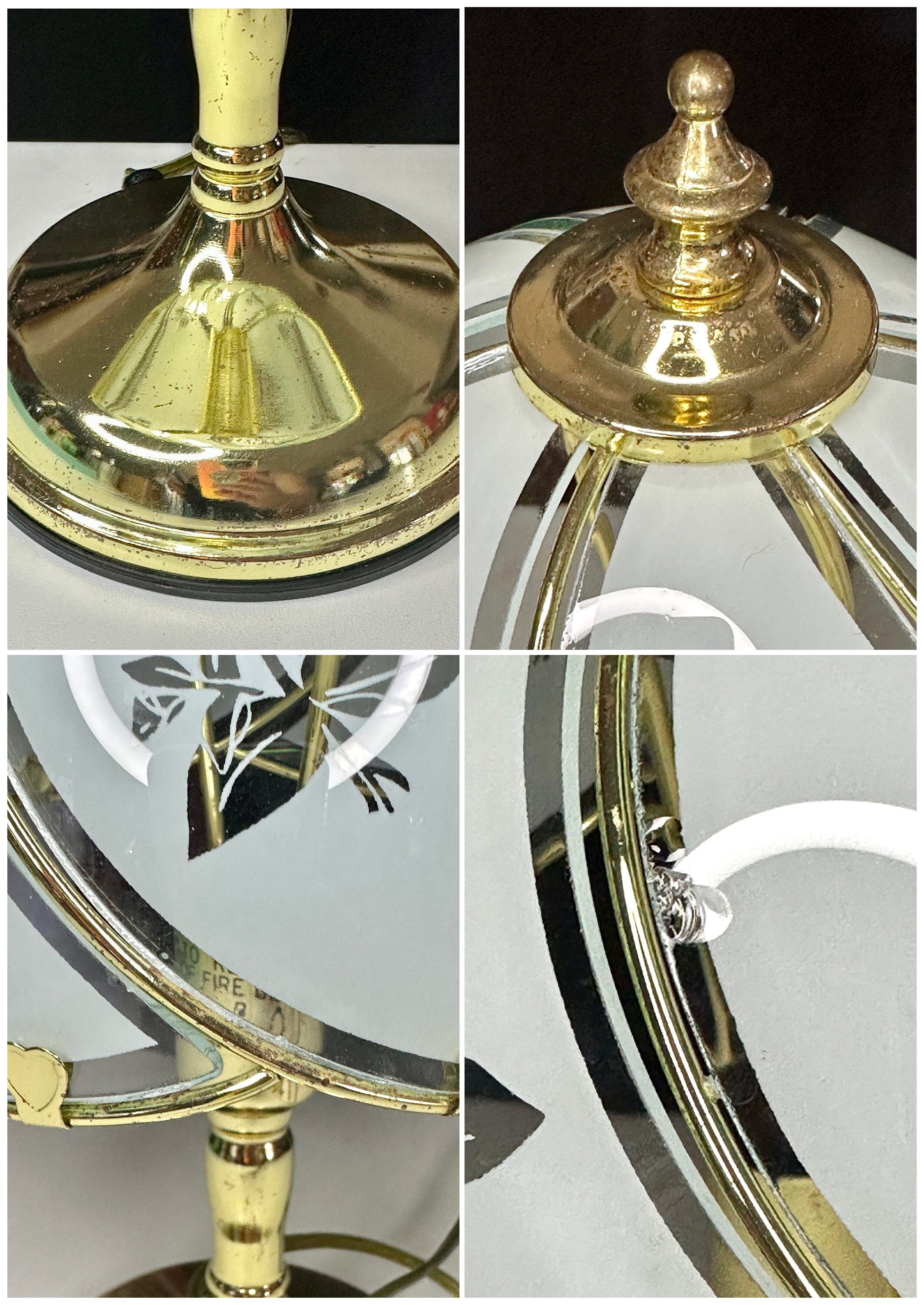 Lovely Vintage Three Way Tap Brass Table Lamp/vintage Tap Etsy