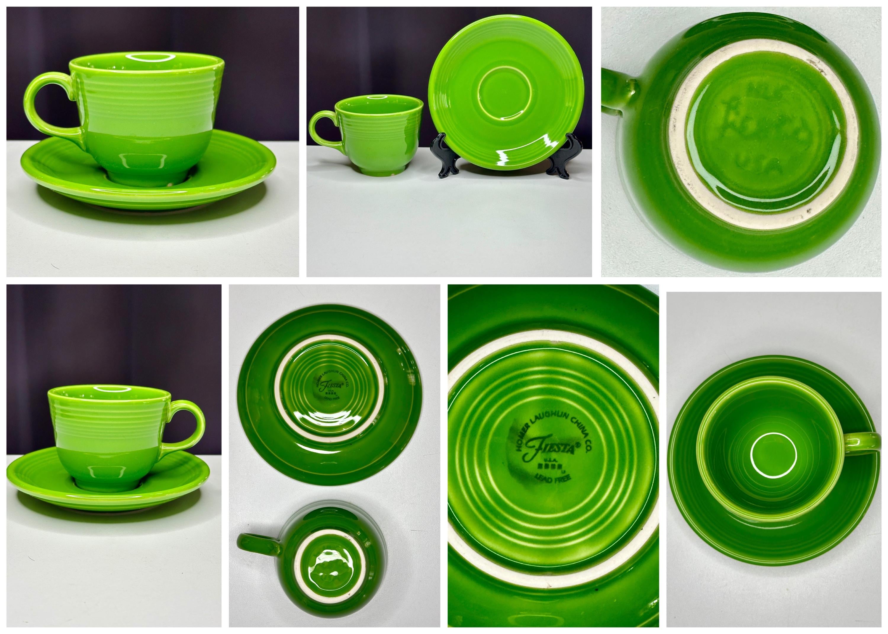 Your Choice of Vintage Fiesta Ware Cup & Saucer Set – Choose Your Color ...