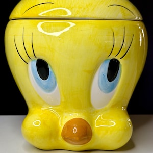 Tweety Cookie Jar - Etsy