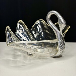 Metal Swan Bowl - Etsy