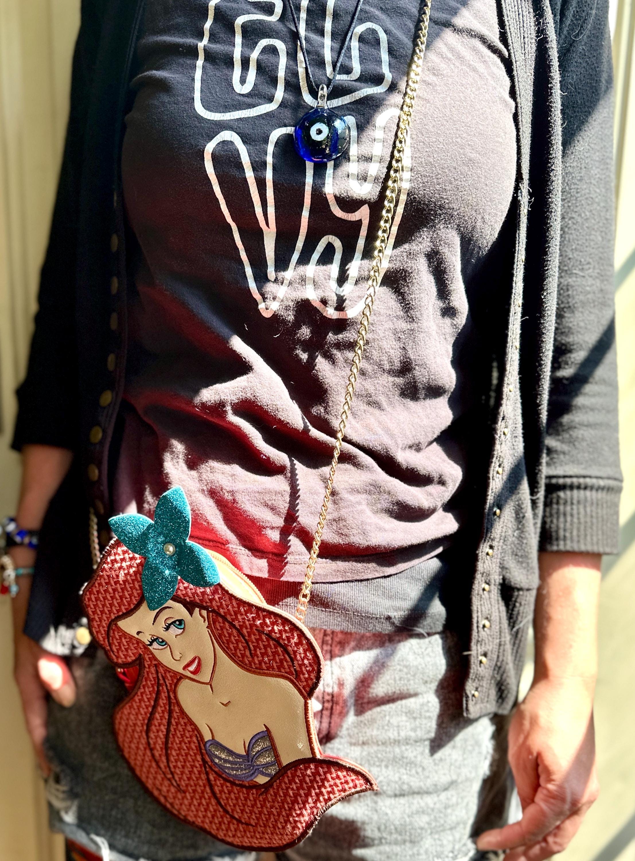 Rare Danielle Nicole 'little Mermaid' Crossbody Purse/danielle