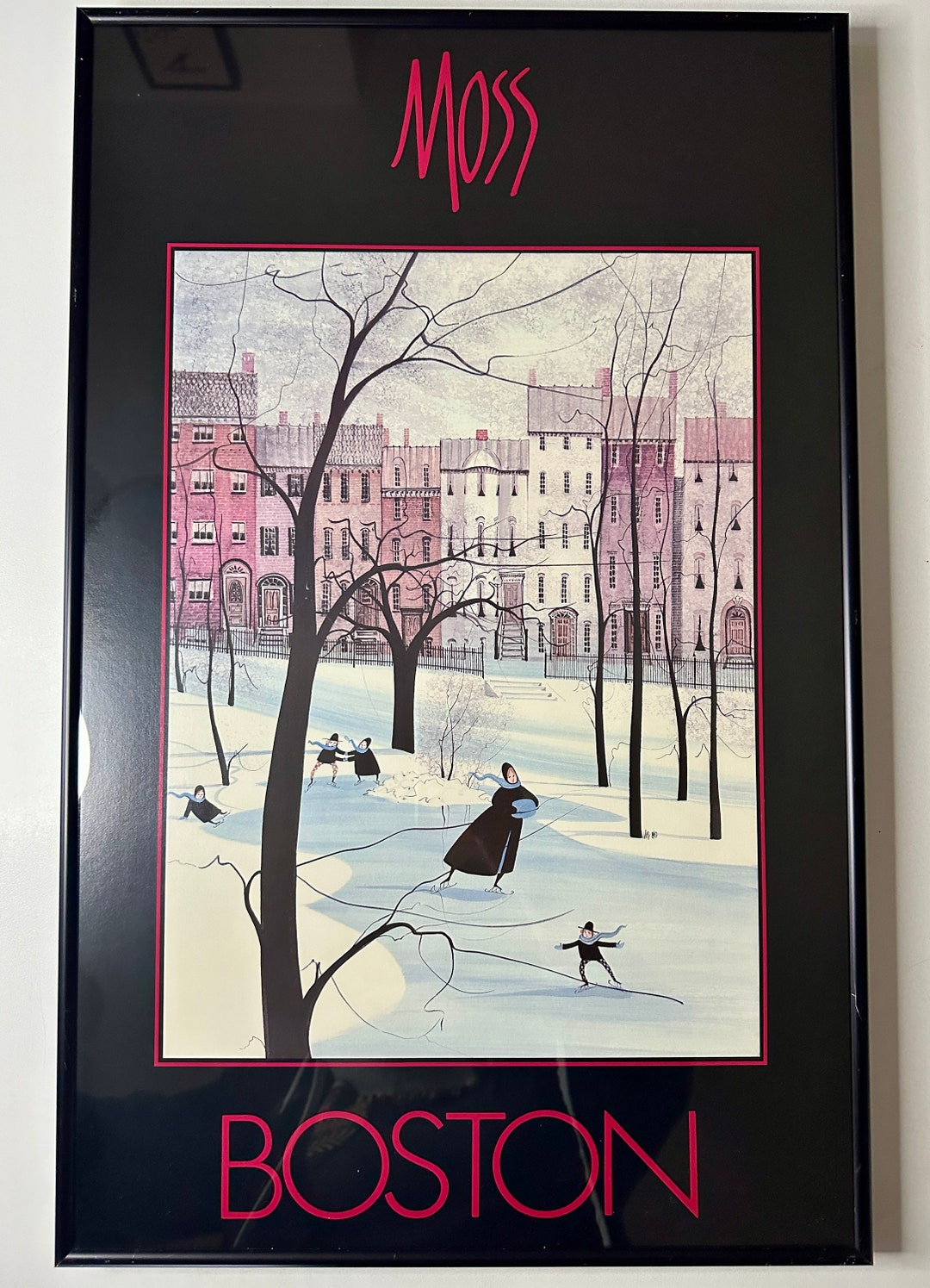 Your Choice of Vintage P. Buckley Moss Framed Art Posters/ohio/illinois