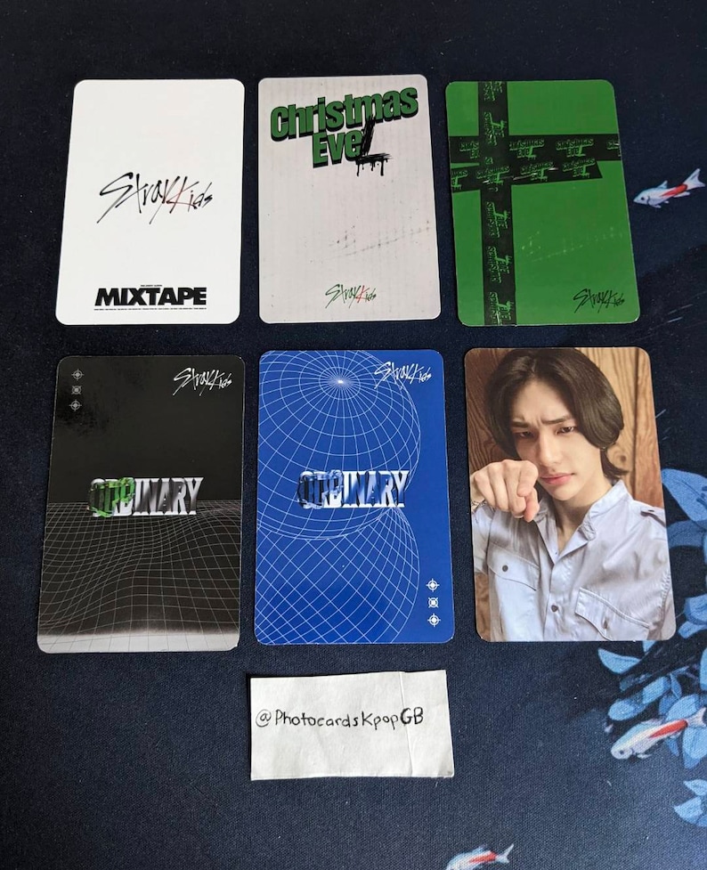 OFFICIAL Stray Kids Photocards Hyung Line 3 UPDATED - Etsy