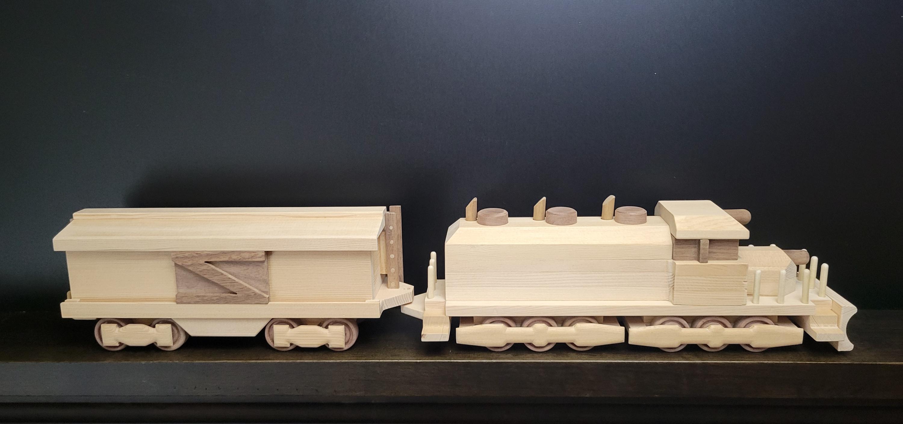 Handmade Model Train Train DIY Kit Wooden Model - Etsy